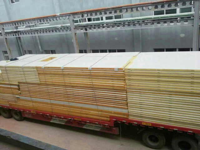 冷庫(kù)建造施工現(xiàn)場(chǎng)