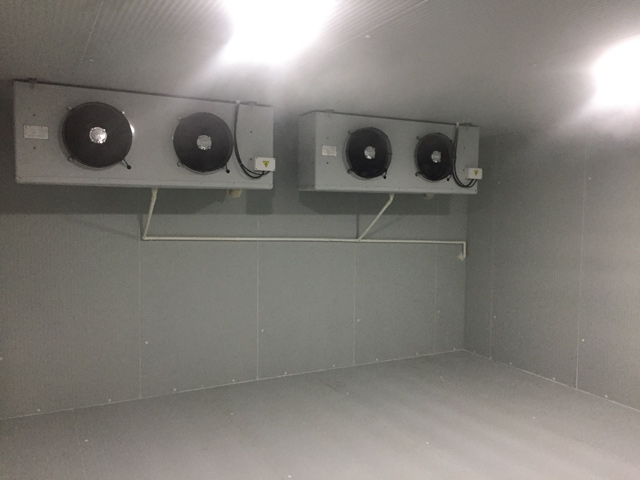 冷庫庫體安裝現(xiàn)場